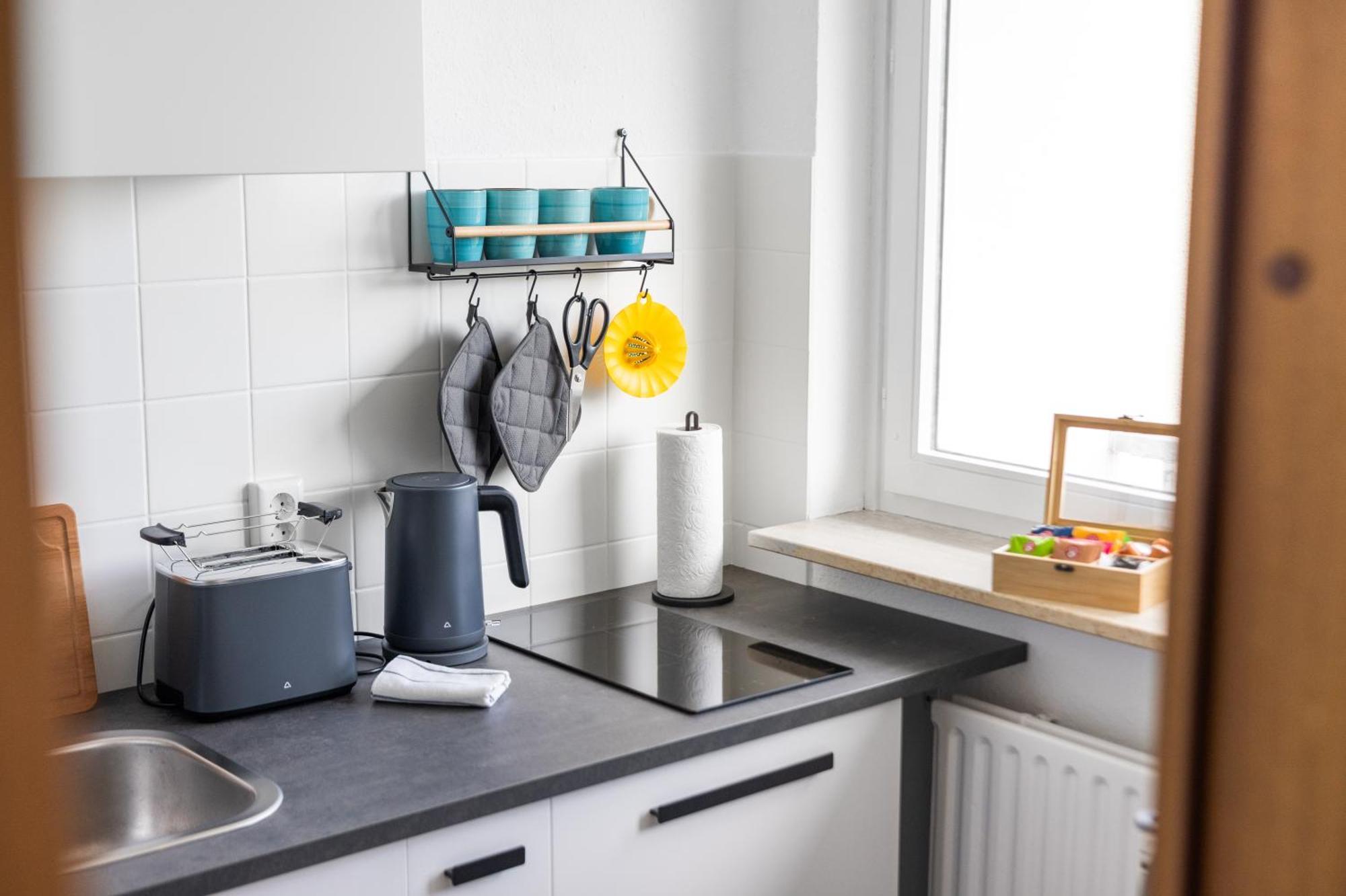 Sonniges City-Apartment Mit Suedbalkon Und Parklatz Neusass Екстериор снимка